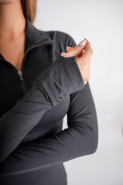 Half-Zip Body Top