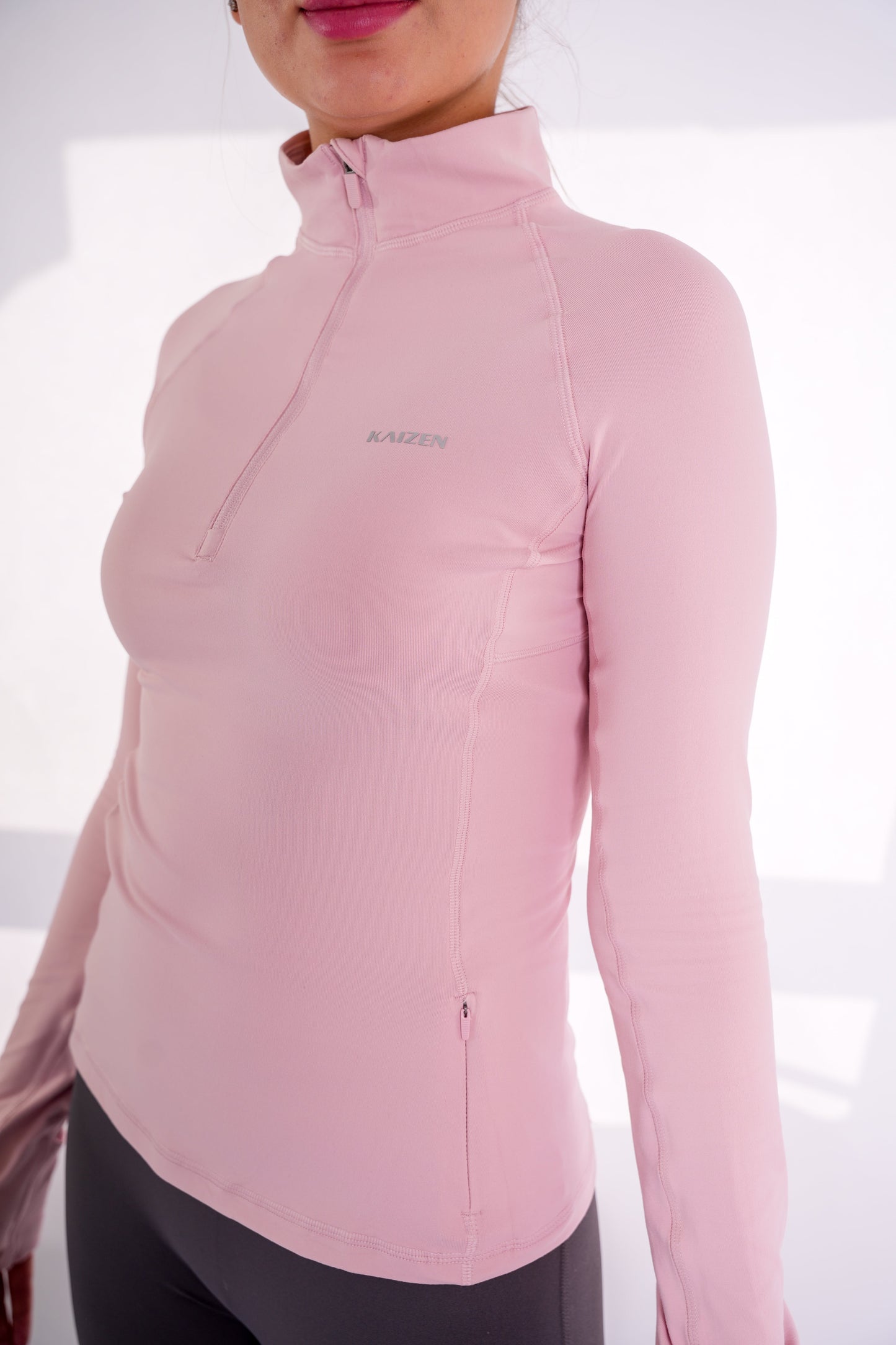 Half-Zip Body Top