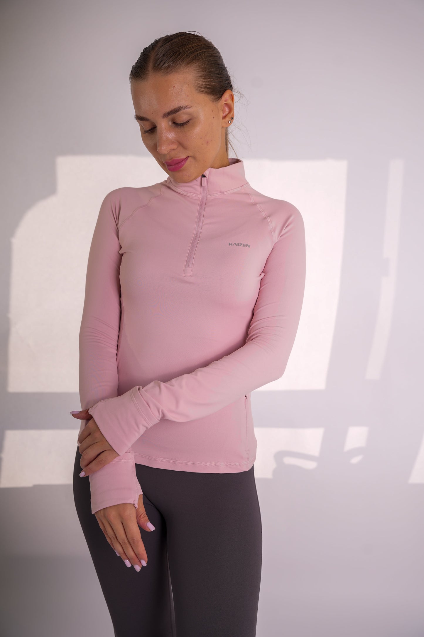 Half-Zip Body Top
